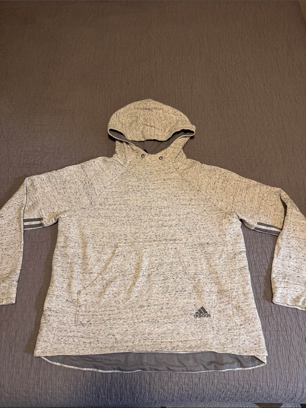 Adidas High Neck Hoodie Sweatshirt